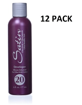 Satin Oxide Developer, 20 Volume (12 Pack)
