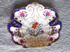 Masons Historic Dessert Dish Collection "Blue And Gold" Ltd Edition Dish