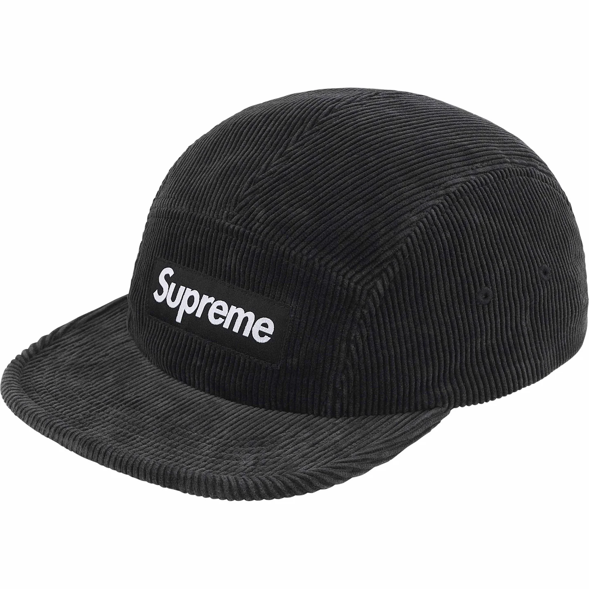 にゃんにゃんSupreme CorduroyBaseball Supreme Corduroy Camp Cap Black White Navy Pink Yellow 5colors
