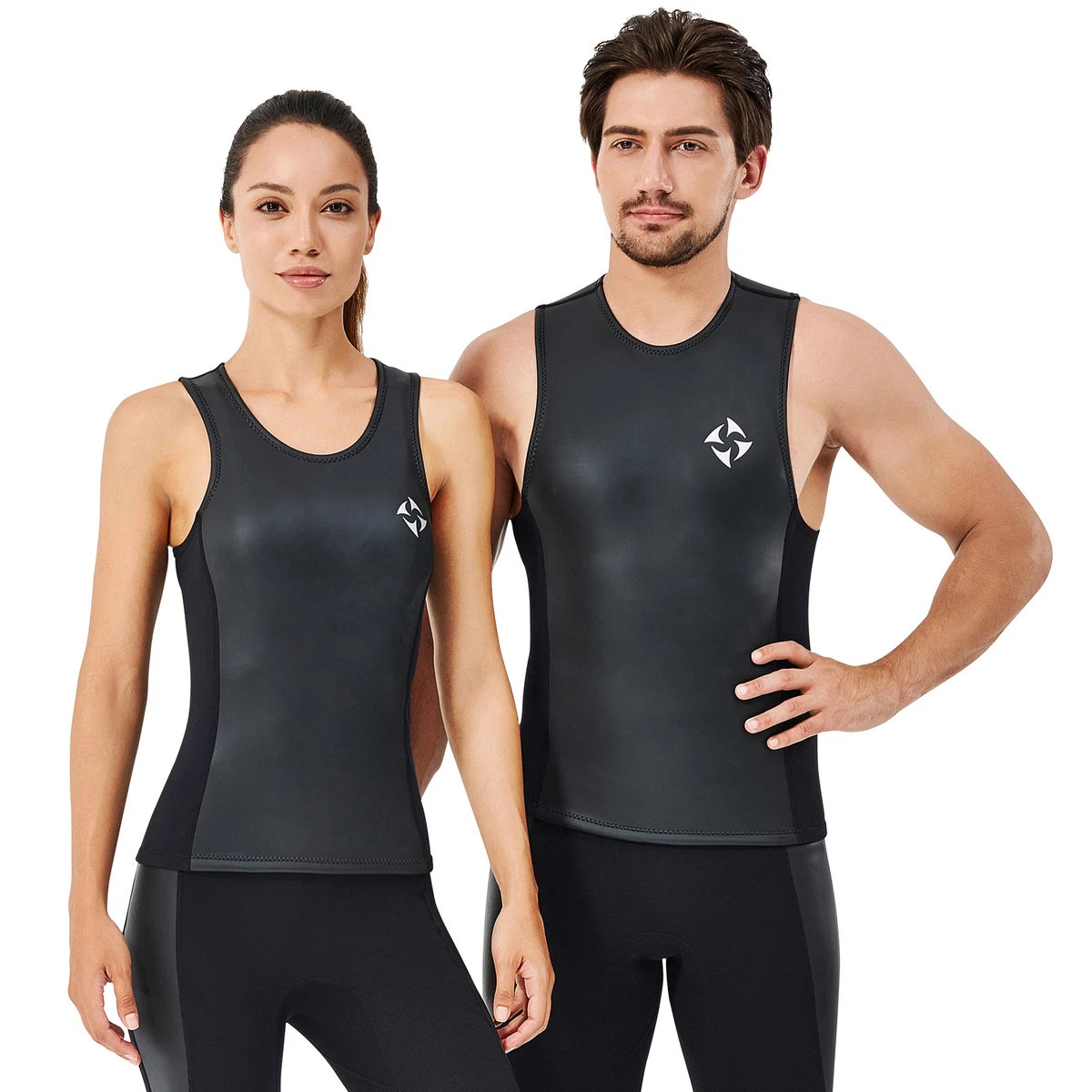2mm Men Women Neoprene Wetsuit Vest Tops Swiming kayaking