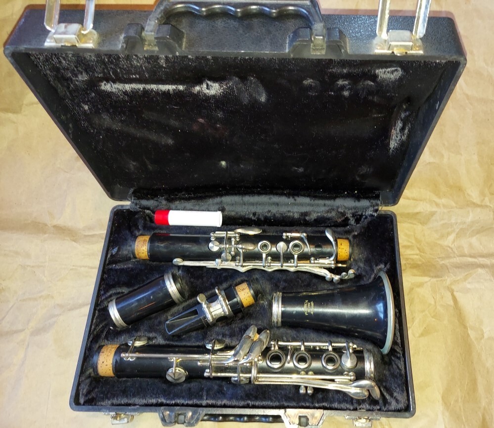 Musica Steyr Austria clarinet with case. Czech, Very Good