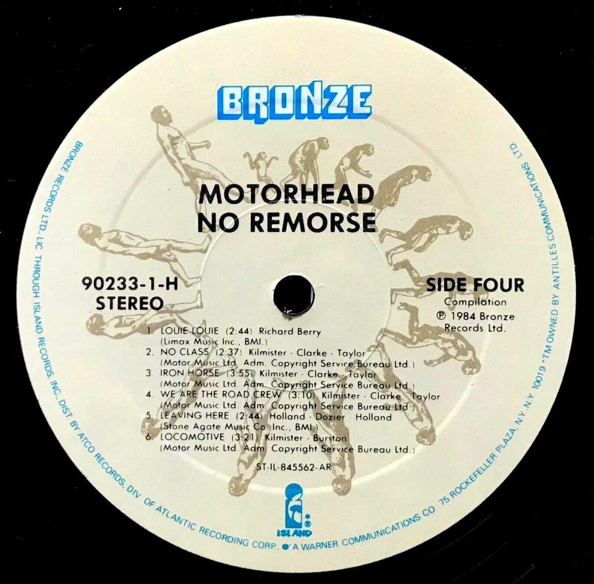 ヴィンテージ　LP TEST PRESS MOTÖRHEAD *NO REMO* ヴィンテージ LP TEST PRESS MOTÖRHEAD *NO REMO* MOTORHEAD