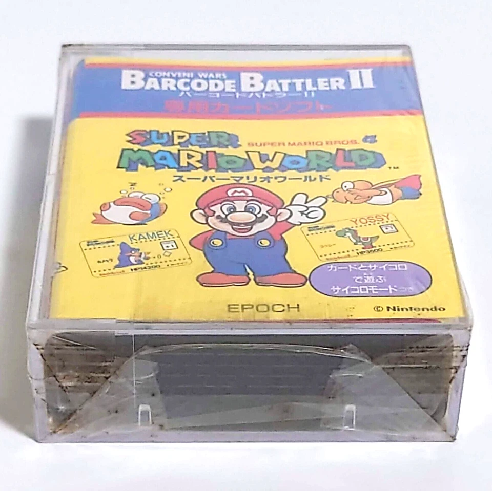 Barcode Battler 2 Card Software Super Mario World Playing Card Set New Japan JP - Image 4 of 4