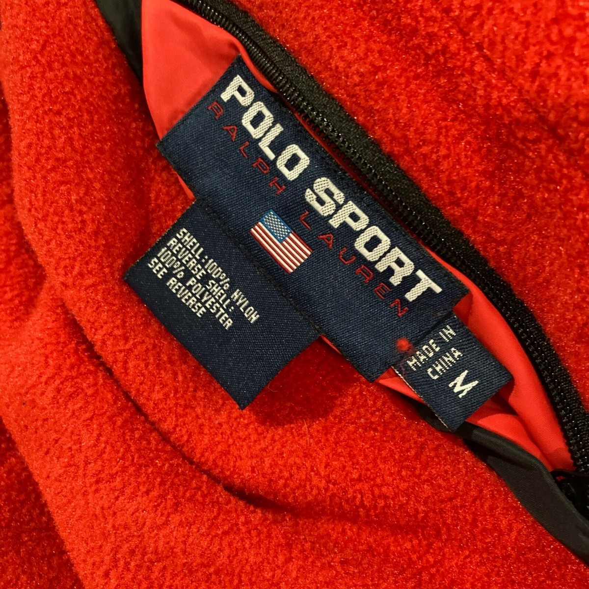 VTG Polo Sport Ralph Lauren Men's Nylon/Fleece Reversible VTG Polo Sport Ralph Lauren Men's Nylon/Fleece Reversible