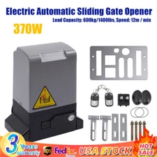 Sliding Gate Opener Electric Operator 1322 lbs 600kg Automatic Motor Remote Kit