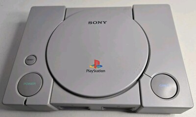 Sony PlayStation 1  Console Works Mostly Great But Green Screen READ DESC