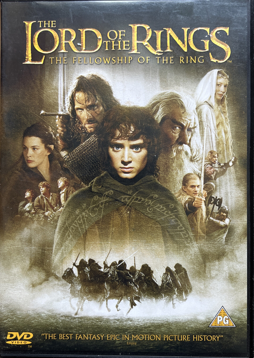 The Lord of the Rings: The Fellowship of the Ring (DVD, 2001)