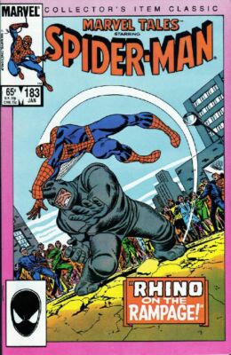 Marvel Tales (V2) #183 VF/NM 1986 Marvel Amazing Spider-Man #43