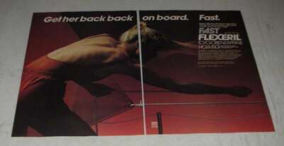 1988 MSD Merck Sharp & Dohme Flexeril Ad - Get Her Back Back On Board