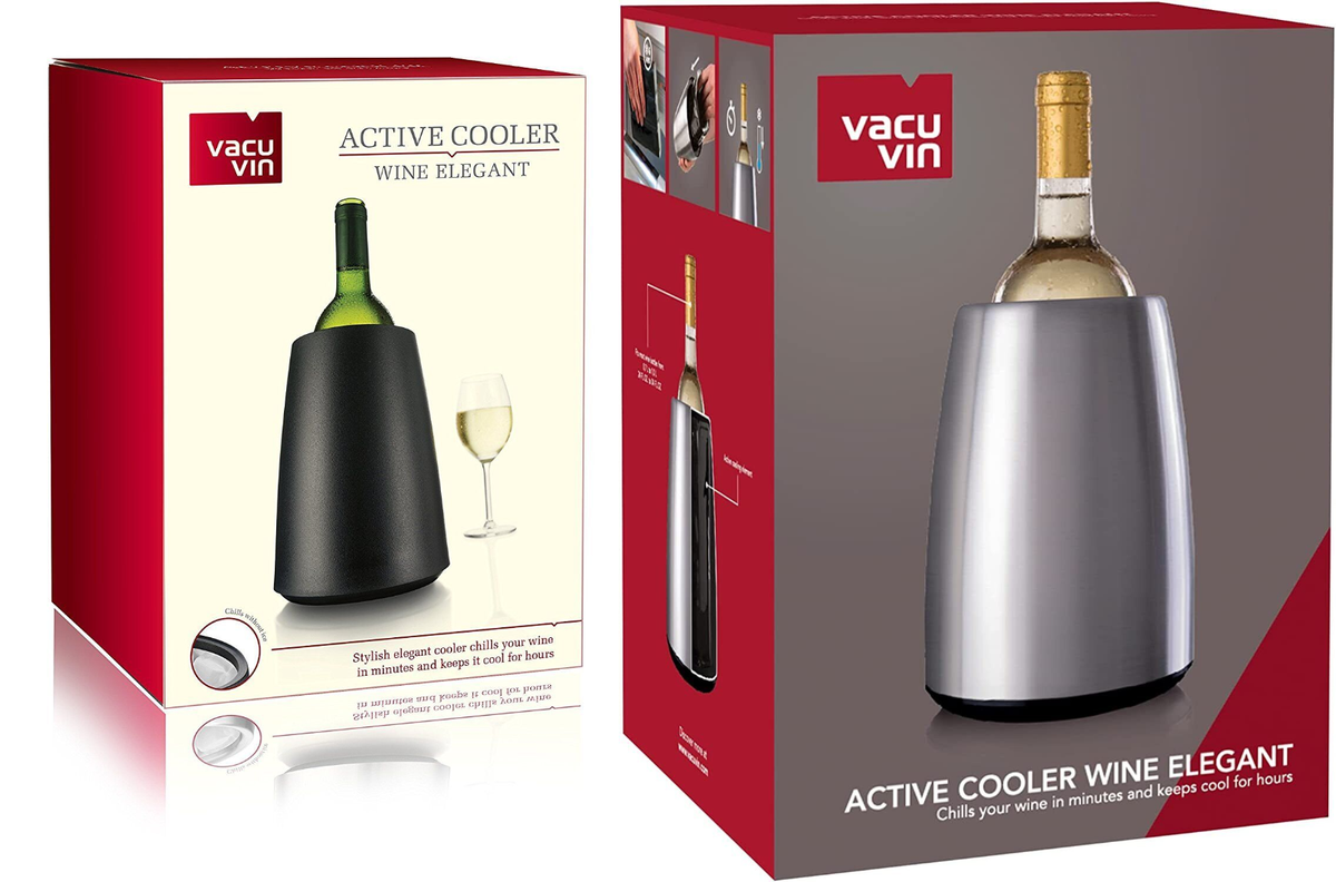 Chill Handle For Water Bottle 2-Pack Wine Chiller Bags Gel