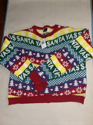 Christmas Sweaters Yas Santa Yas 