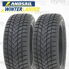 Image of 2X New 225 45 17 LANDSAIL WINTER TYRES 94H 225/45R17 2254517 (2 TYRES)