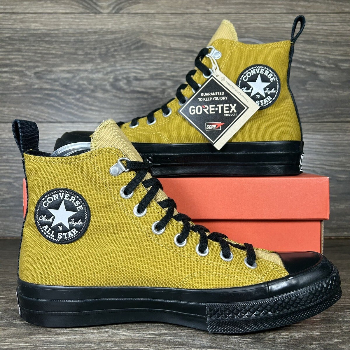 Converse Men's Chuck 70 Hi Gore-Tex GTX Wheat Waterproof Winter