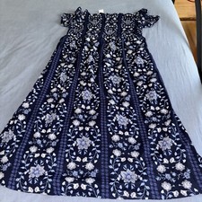 Old Navy Smocked Dress Size L NWT