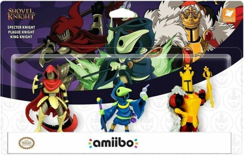 amiibo Yacht Club Games Shovel Knight Treasure Trove 3-Pack for Nintendo Switch