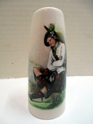 VTG Lancaster & Sandland Porcelain Pepper Shaker w/ MaCdonald of Glencoe Print