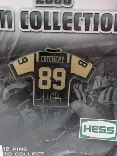 2008 Jerricho Cotchery Hess Pin Collection Jersey Pin # 89 - Picture 2 of 8