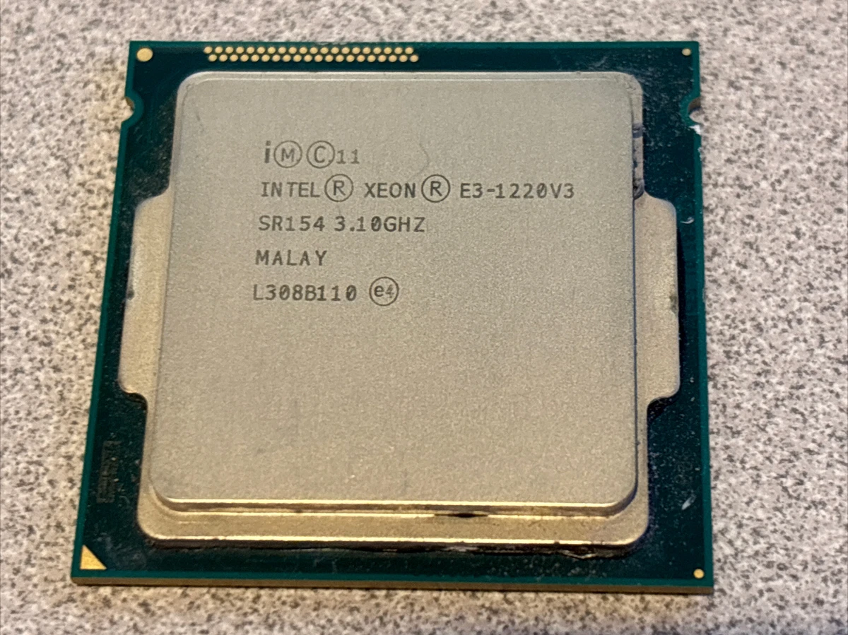 Intel Xeon E3-1220 V3 Processor Model Computer Processors (CPUs