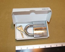 Abloy Enforcer model 350  huge padlock w/ 2 working keys - New