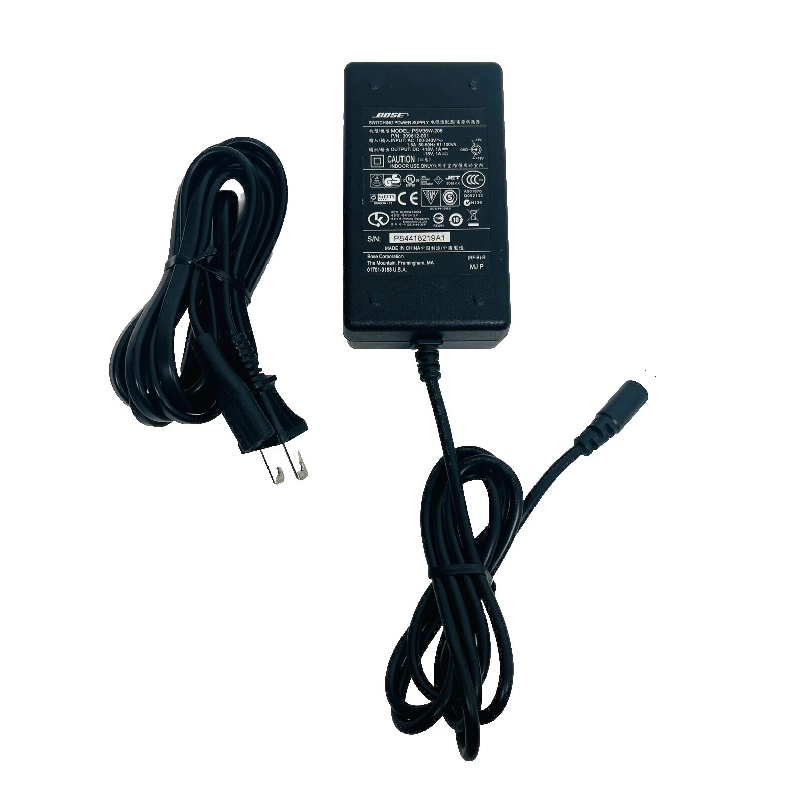 Cargadores de pared Bose reproductor de audio para Apple