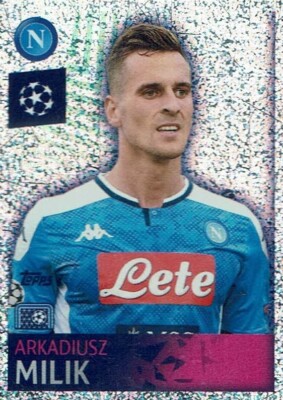 Topps Match Attax Champions League Sticker CL 19/20 No. 348 Arkadiusz Milik SSC