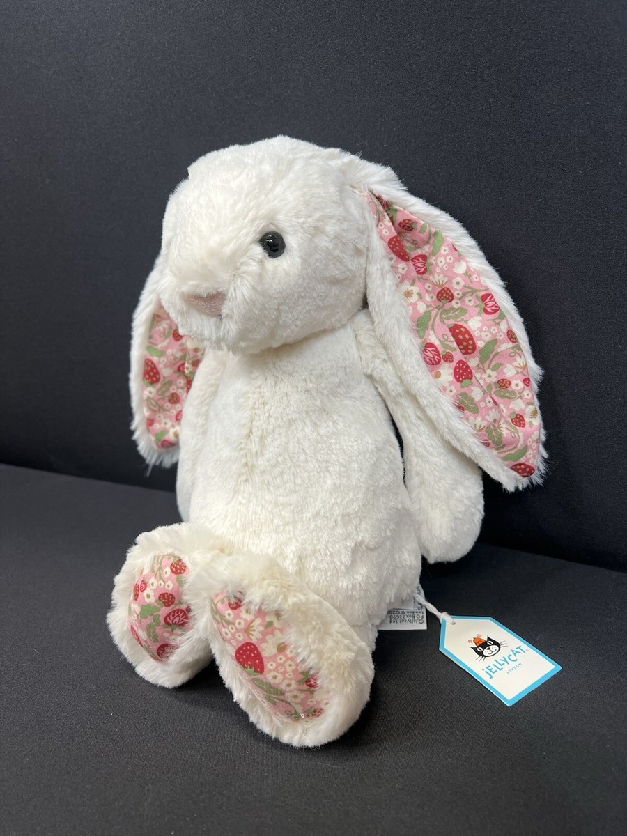 Blossom Cream Bunny『Berry』Medium・タグ付き新品 Blossom Cream Bunny Berry Medium by Jellycat, H12