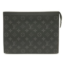 Louis Vuitton Monogram Eclipse Pochette Voyeur MM Second Bag Clutch M61692 r50 0