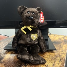 Ty Beanie Baby - 2003 SIGNATURE Bear 8.5" NEW MMWTs Plush Stuffed Animal Toy