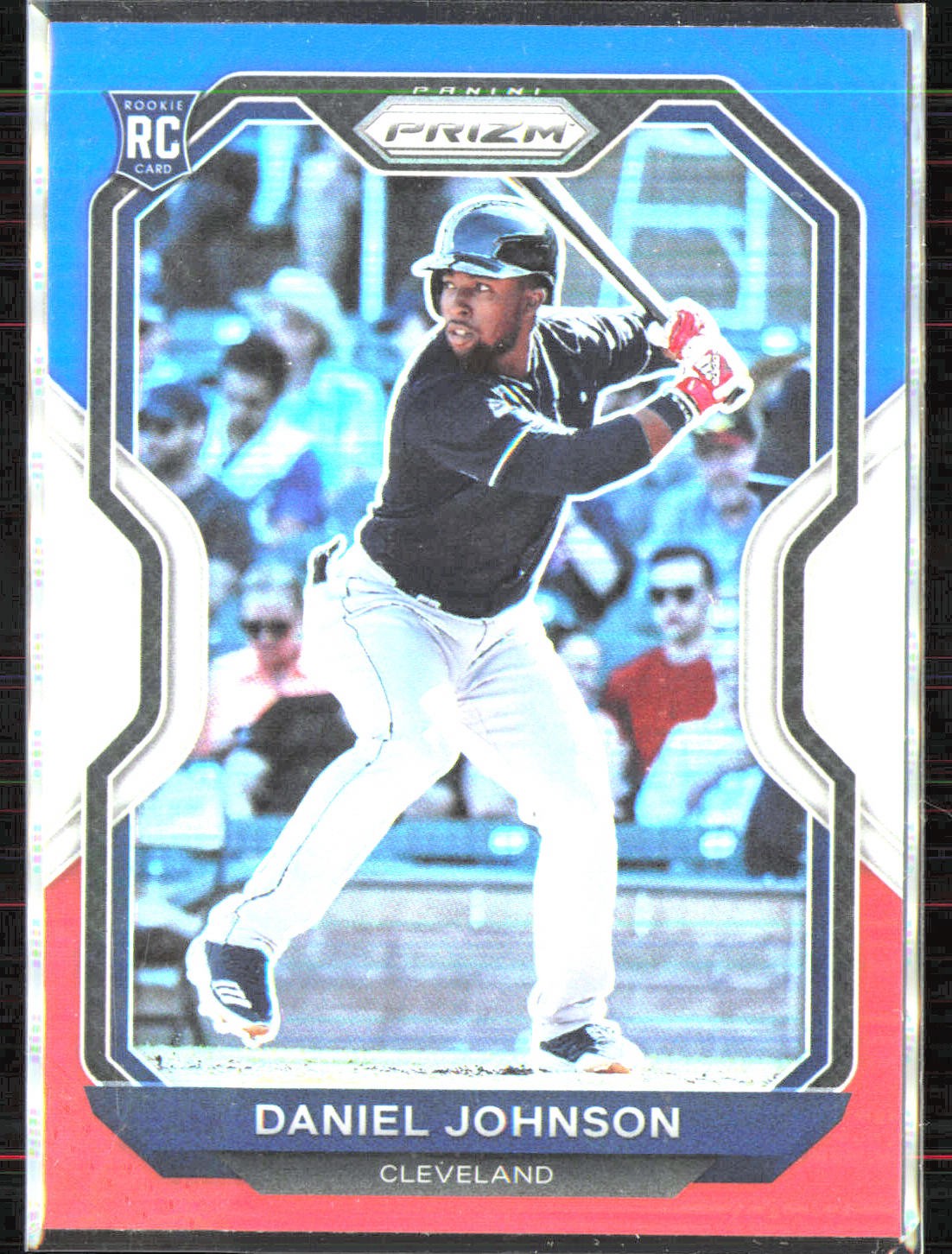 2021 Panini Prizm #170 Daniel Johnson Red/White/Blue Prizm