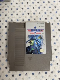 Nintendo NES 🔥 Top Gun Second Mission CIB Star Voyager In Box Near Mint