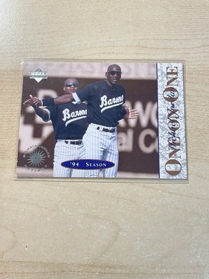 1995 Upper Deck Minor League Top Prospect - Michael Jordan One on One Michael...