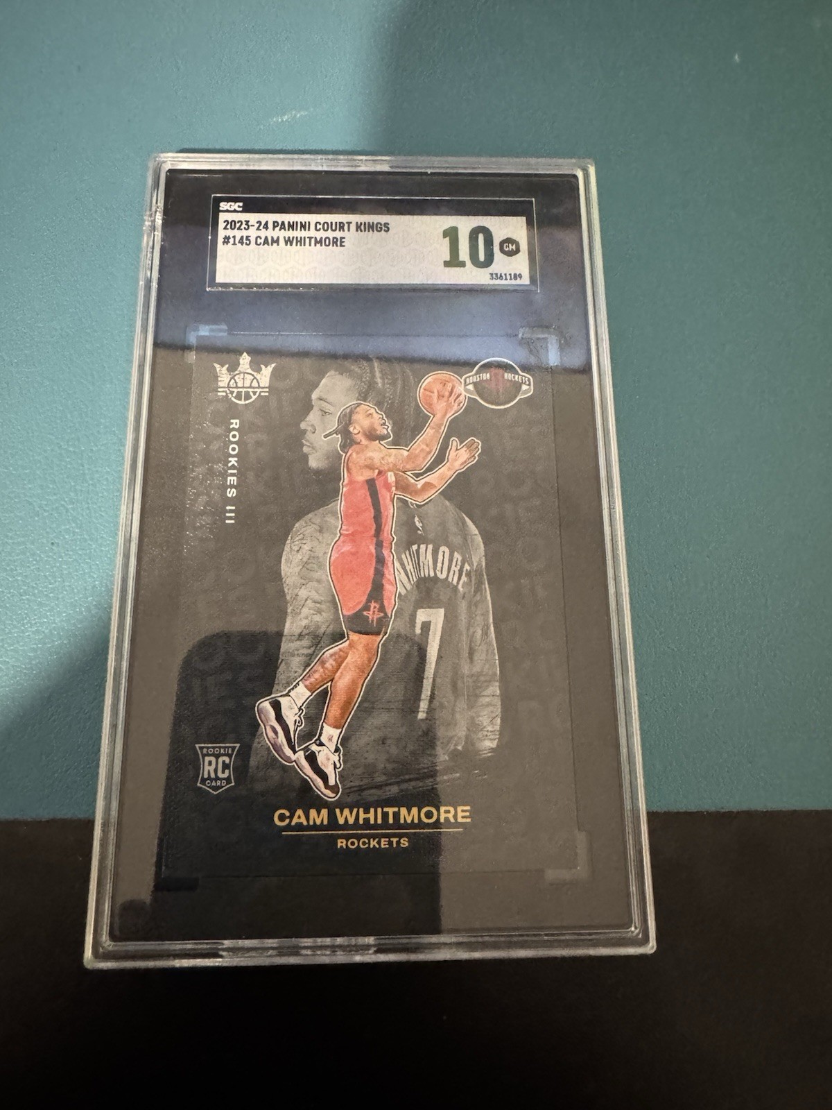 2023-24 Panini Court Kings - Rookies III Cam Whitmore #145 (RC)