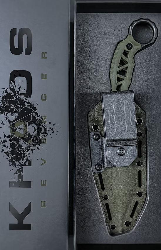 LOTAR Combat KHAOS REVENGER Fixed Knife 5.5