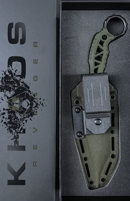LOTAR Combat KHAOS REVENGER Fixed Knife 5.5
