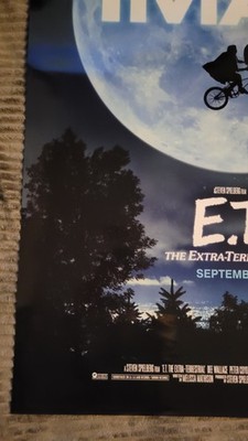 E.T. Extraterrestrial 40th Anniversary 27x40 DS Movie Poster