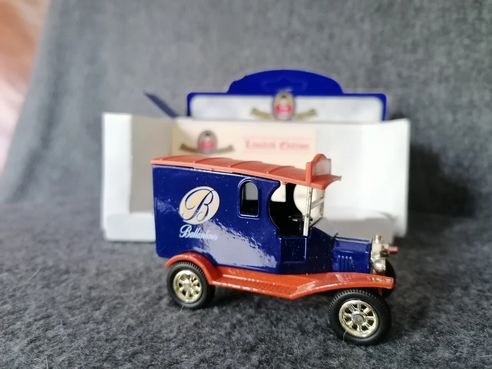 Oxford Die-Cast mini Werbe LKW, Ballantines Ford Model 37T Nr. 6270 in OVP - Bild 4 von 4
