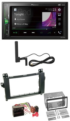 Pioneer MP3 DAB AUX 2DIN Bluetooth Car Stereo for Mercedes Viano Vito W639 06-14