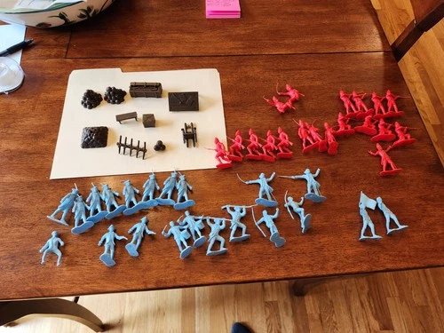 Marx Sears Heritage Sons of Liberty Playset Figures & Accessories Lot