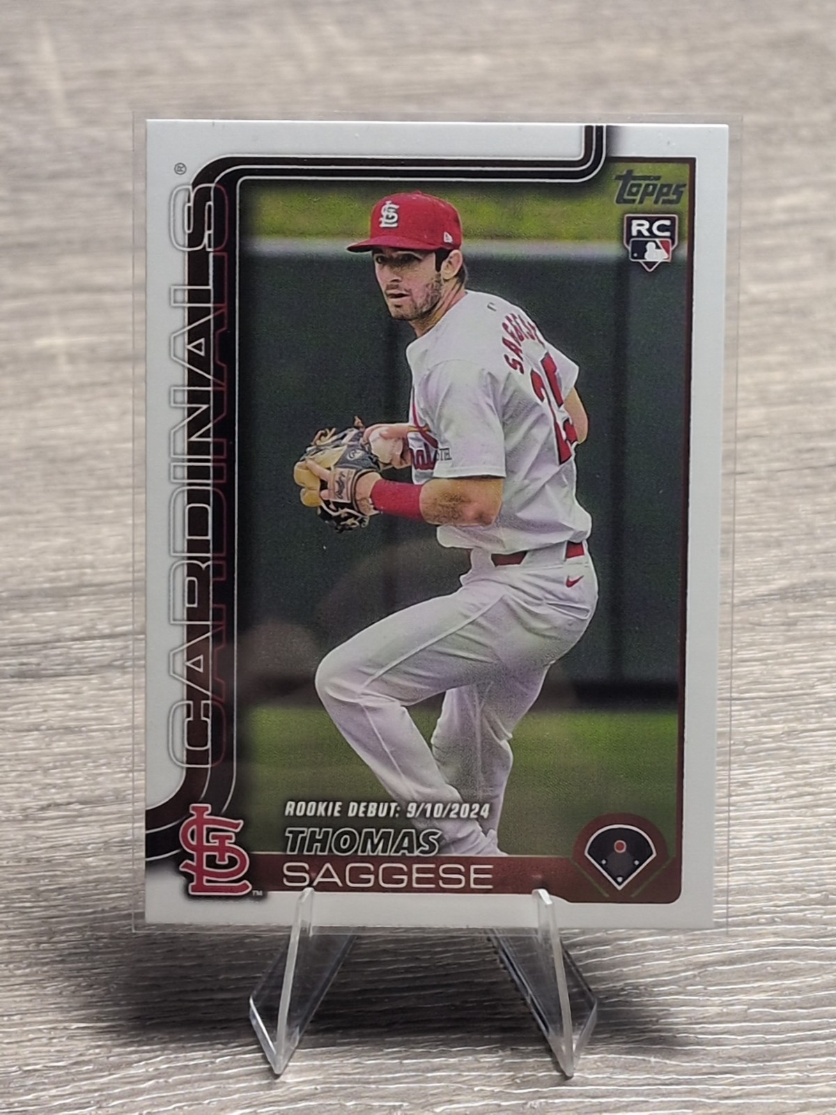 Thomas Saggese 2025 Topps Update US21  (RC) Debut Cardinals