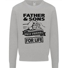 Father  Sons Best Friends for Life Mens Sweatshirt Jumper