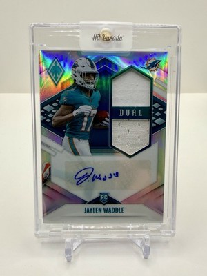2021 Panini Phoenix - Rps Rookie Auto Dual Jersey Jaylen Waddle #RAD-JWA /75...