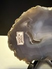 Brazilian Banded Blue Agate Geode — photo 5