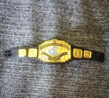 WWE Elite Intercontinental Title Championship Belt 86 Red Logo Hall Of Champions