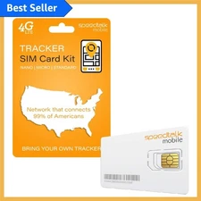 No Contract Triple Cut SIM Card for 4G GPS Devices - Easy Worldwide Activation