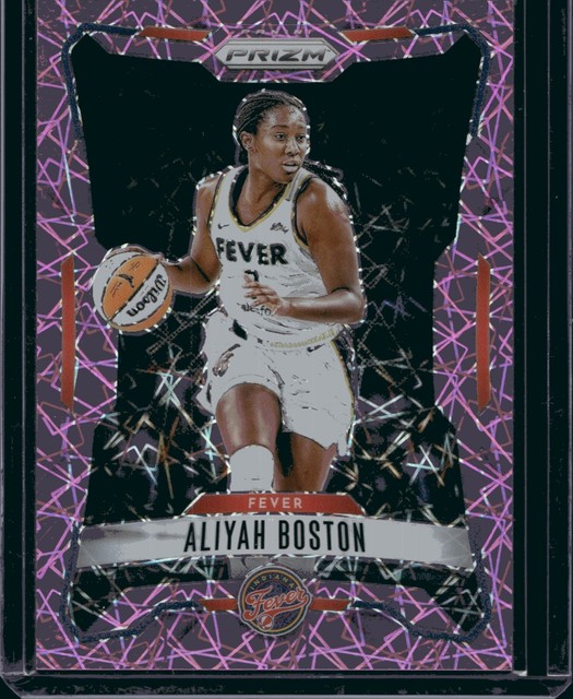 2026 Prizm WNBA Aliyah Boston Pink velocity prizm /79 INDIANA FEVER!