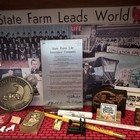 State Farm Insurance Memorabilia Shadow Box Display 1933 Banking & Insurance — photo 6