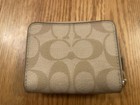 Coach C4527 Colorblock Signature Small Trifold Wallet Confetti Pink Mango NWT — photo 5