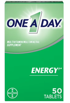 ONE-A-DAY ENERGY TABLET 50CT