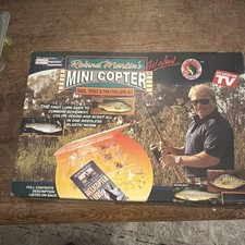 Roland Martin's Helicopter Lure Mini Copter Kit, 10 Worms, Bass Trout, Box