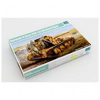 Trumpeter - Deutscher 8.8Cm PAK-43 WaffenträGer - 1:35 - 690 Teile